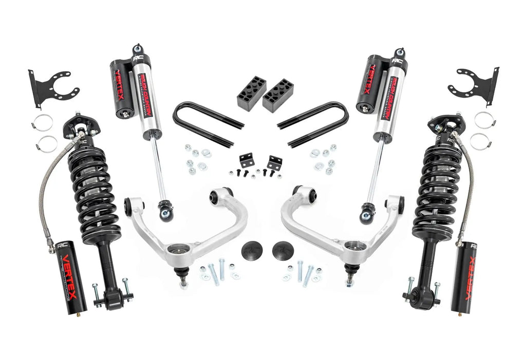 3 Inch Lift Kit | Fabbed UCA | Vertex | Ford F-150 4WD (2021-2026) by Rough Country