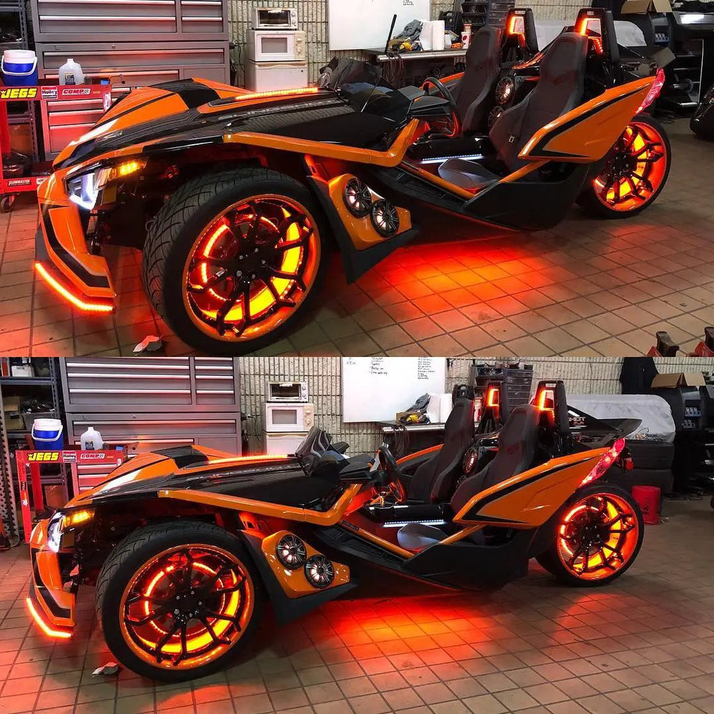 ORACLE Lighting LED Illuminated Wheel Rings - ColorSHIFT - 15in. by Oracle Lighting