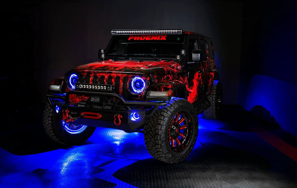 ORACLE Lighting LED Illuminated Wheel Rings - ColorSHIFT - 15in. by Oracle Lighting