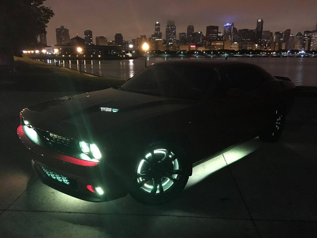 ORACLE Lighting LED Illuminated Wheel Rings - White by Oracle Lighting