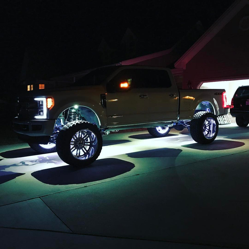 ORACLE Lighting LED Illuminated Wheel Rings - White by Oracle Lighting