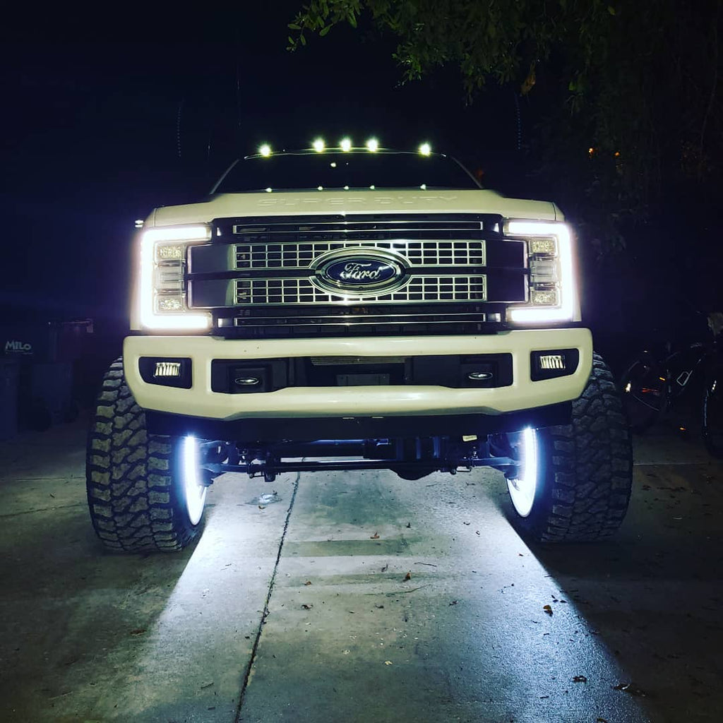 ORACLE Lighting LED Illuminated Wheel Rings - White by Oracle Lighting