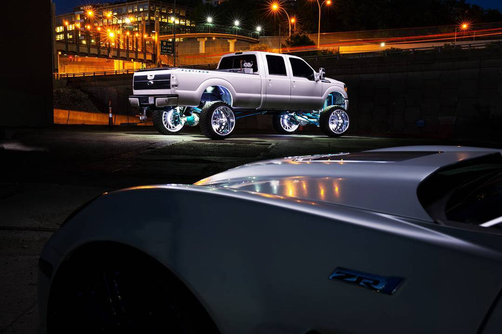 ORACLE Lighting LED Illuminated Wheel Rings - White by Oracle Lighting