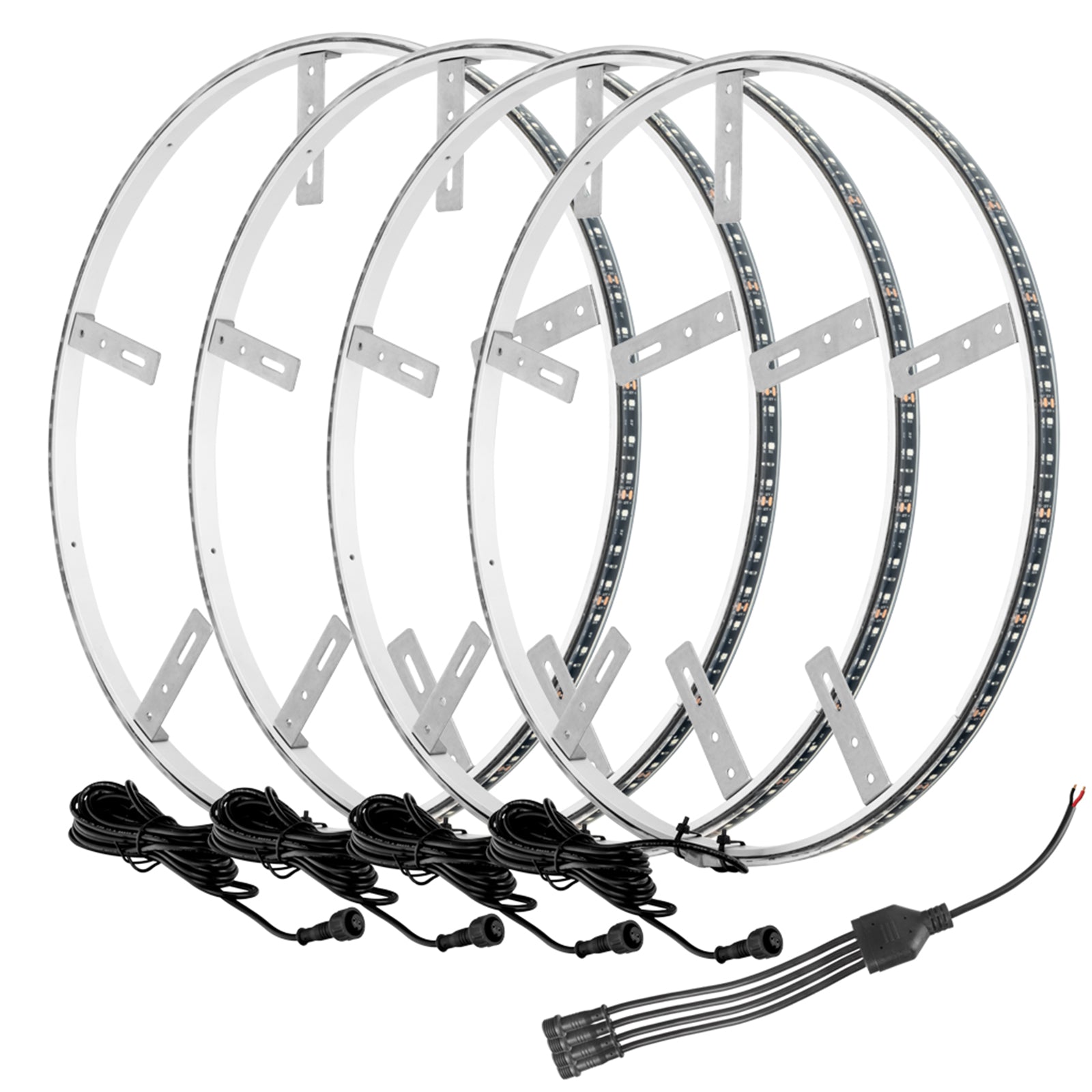 ORACLE Lighting LED Illuminated Wheel Rings - White by Oracle Lighting