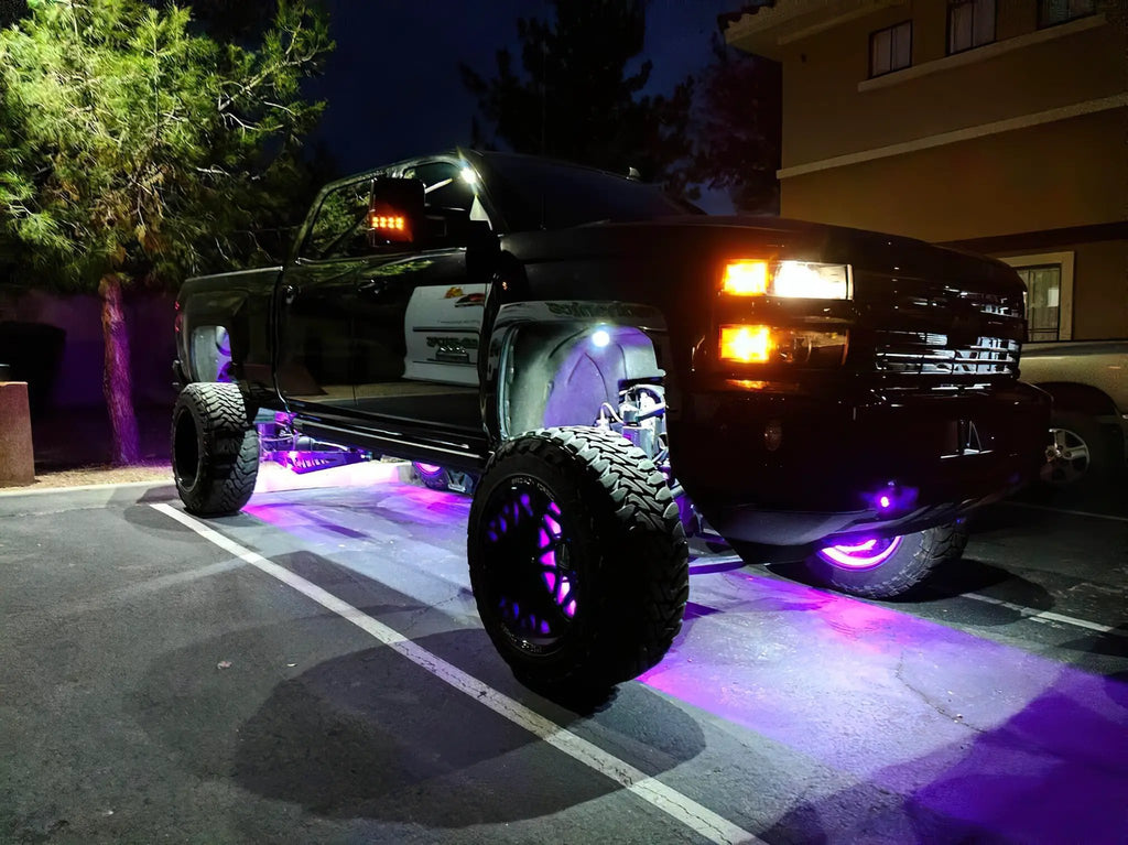 ORACLE Lighting LED Illuminated Wheel Rings - Dynamic ColorSHIFT by Oracle Lighting
