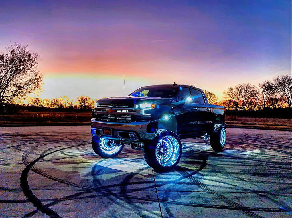 ORACLE Lighting LED Illuminated Wheel Rings - Dynamic ColorSHIFT by Oracle Lighting