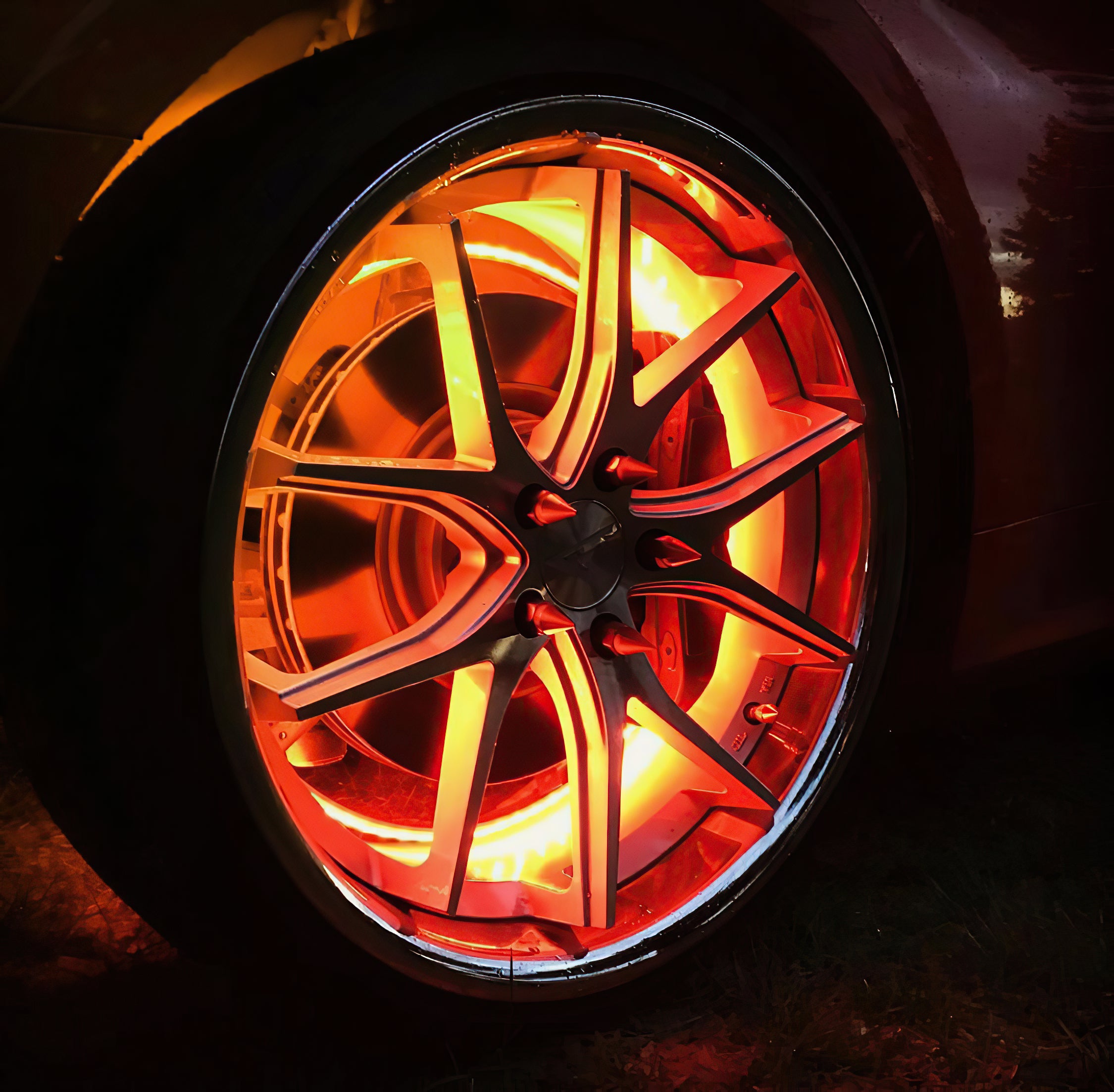 ORACLE Lighting LED Illuminated Wheel Rings - Dynamic ColorSHIFT by Oracle Lighting