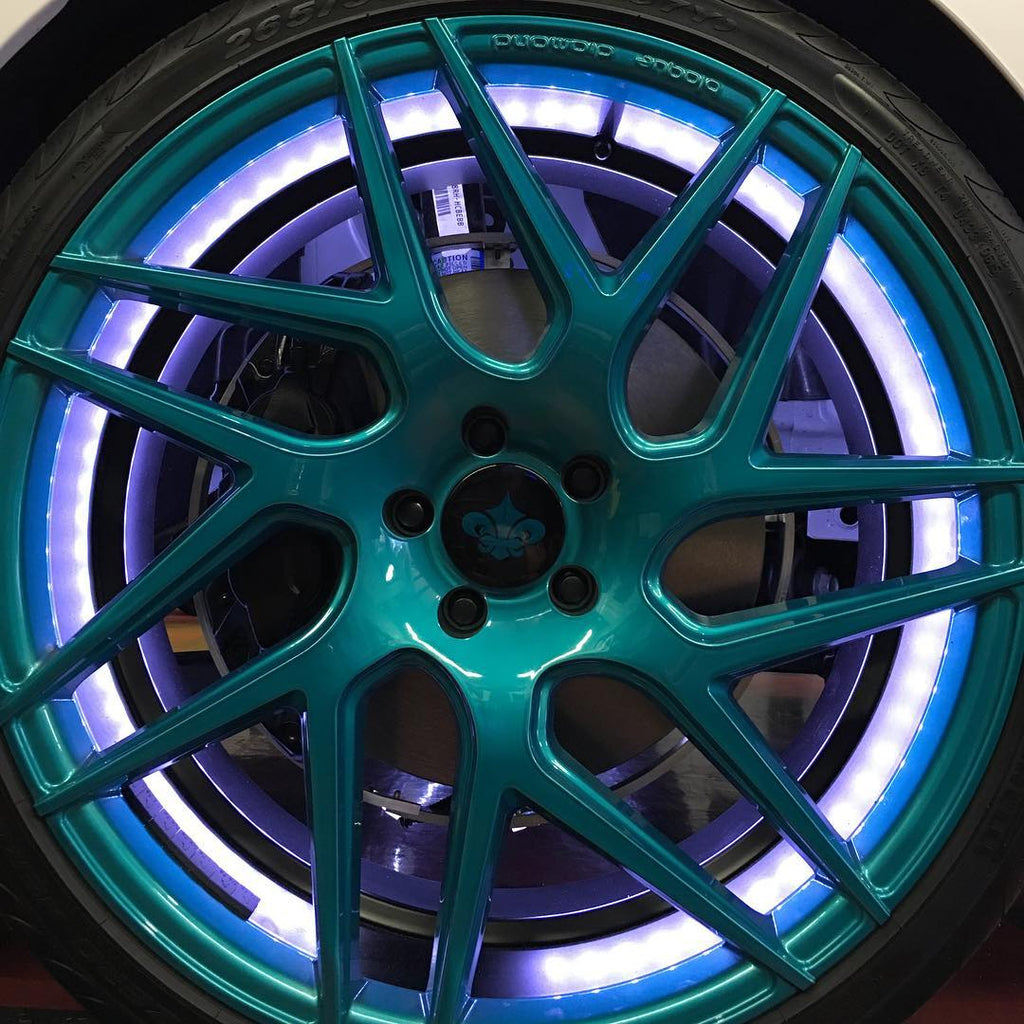 ORACLE Lighting LED Illuminated Wheel Rings - Double LED - White by Oracle Lighting