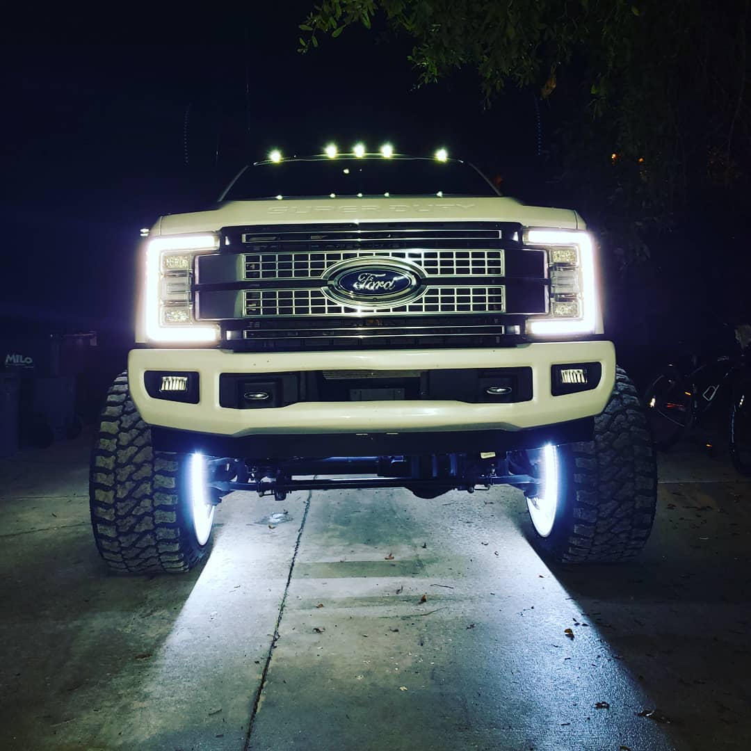 ORACLE Lighting LED Illuminated Wheel Rings - Double LED - White by Oracle Lighting