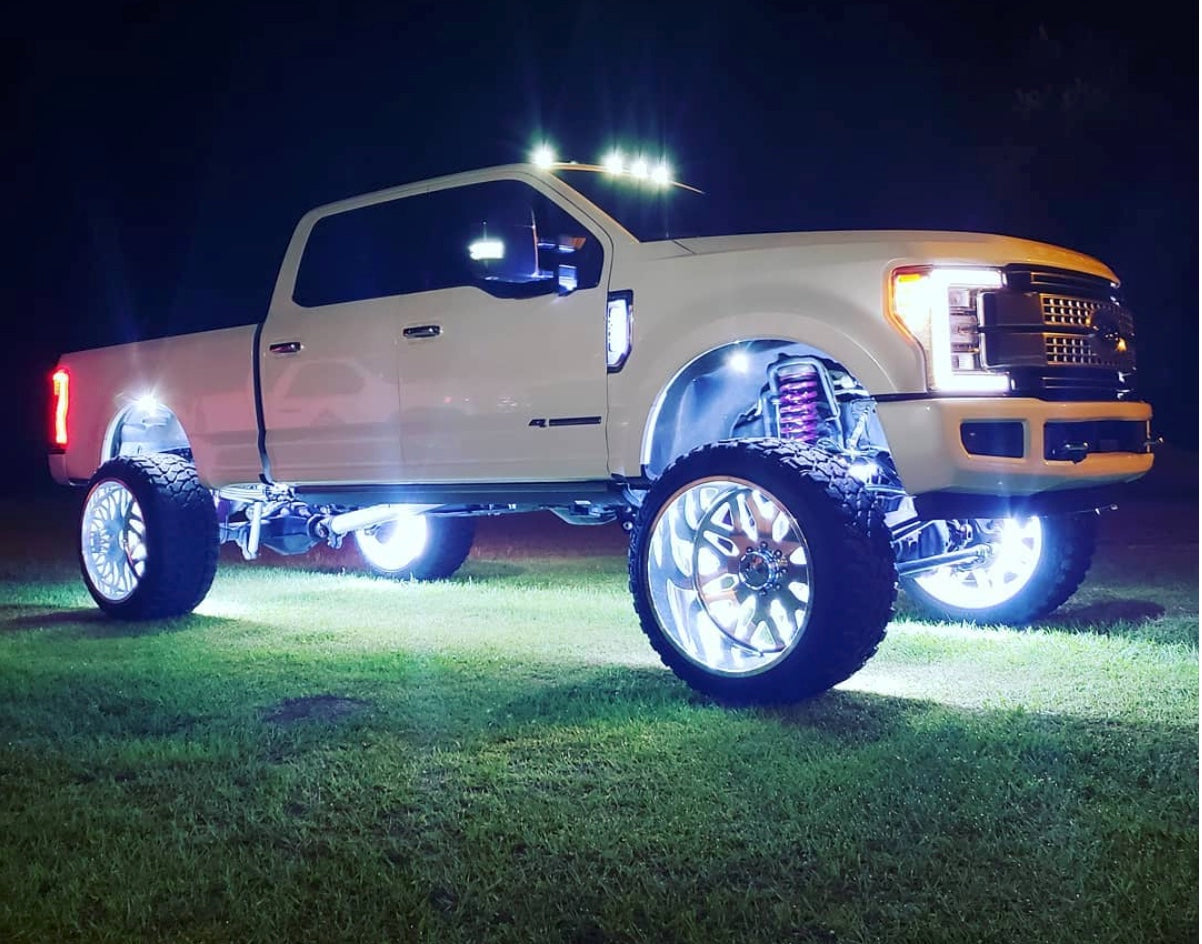ORACLE Lighting LED Illuminated Wheel Rings - Double LED - White by Oracle Lighting