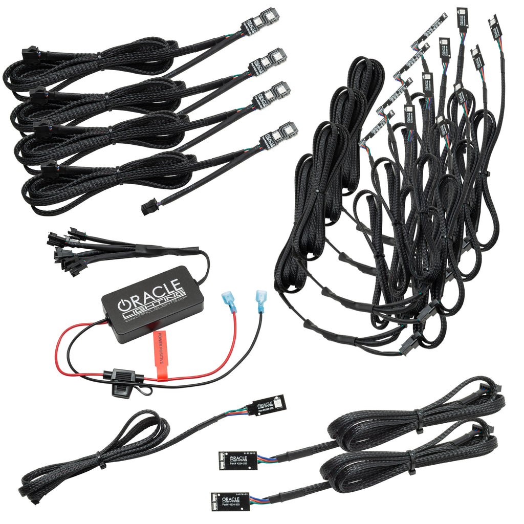 2019-2024 RAM Complete Interior Ambient Lighting ColorSHIFT RGB Conversion Kit by Oracle Lighting