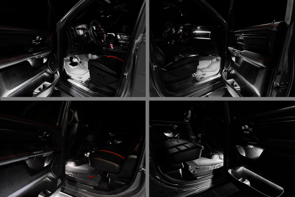 2019-2024 RAM Complete Interior Ambient Lighting ColorSHIFT RGB Conversion Kit by Oracle Lighting