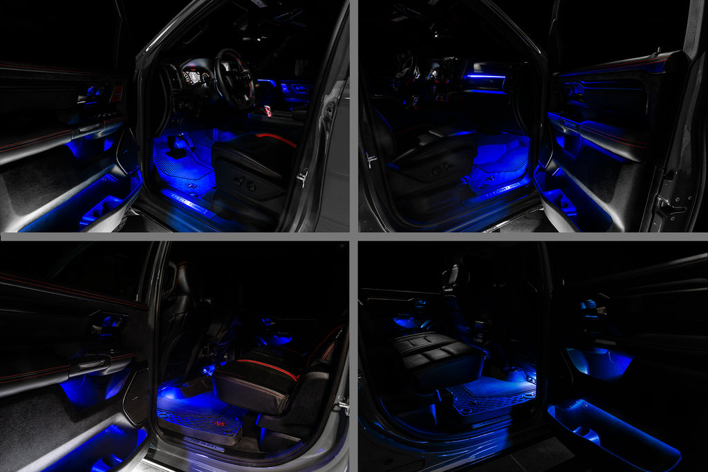 2019-2024 RAM Complete Interior Ambient Lighting ColorSHIFT RGB Conversion Kit by Oracle Lighting