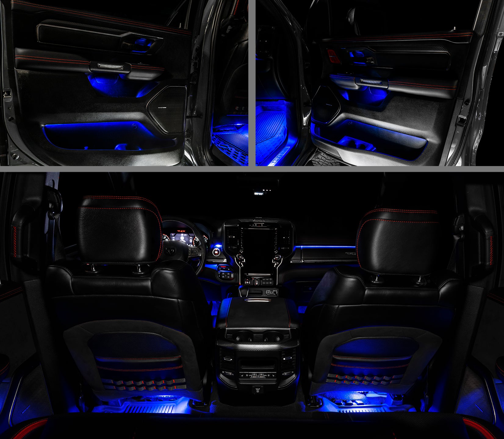 2019-2024 RAM Complete Interior Ambient Lighting ColorSHIFT RGB Conversion Kit by Oracle Lighting
