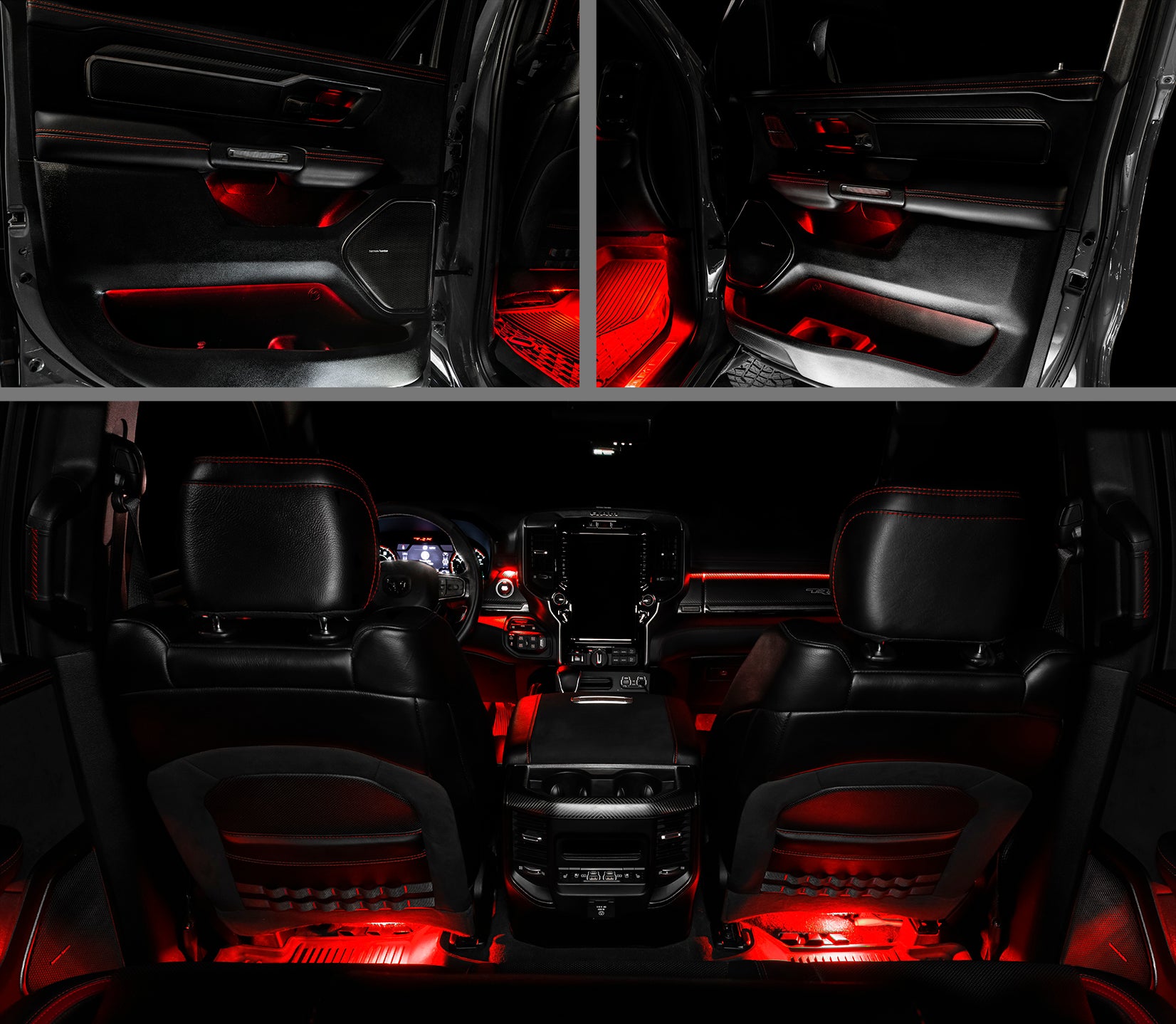 2019-2024 RAM Complete Interior Ambient Lighting ColorSHIFT RGB Conversion Kit by Oracle Lighting