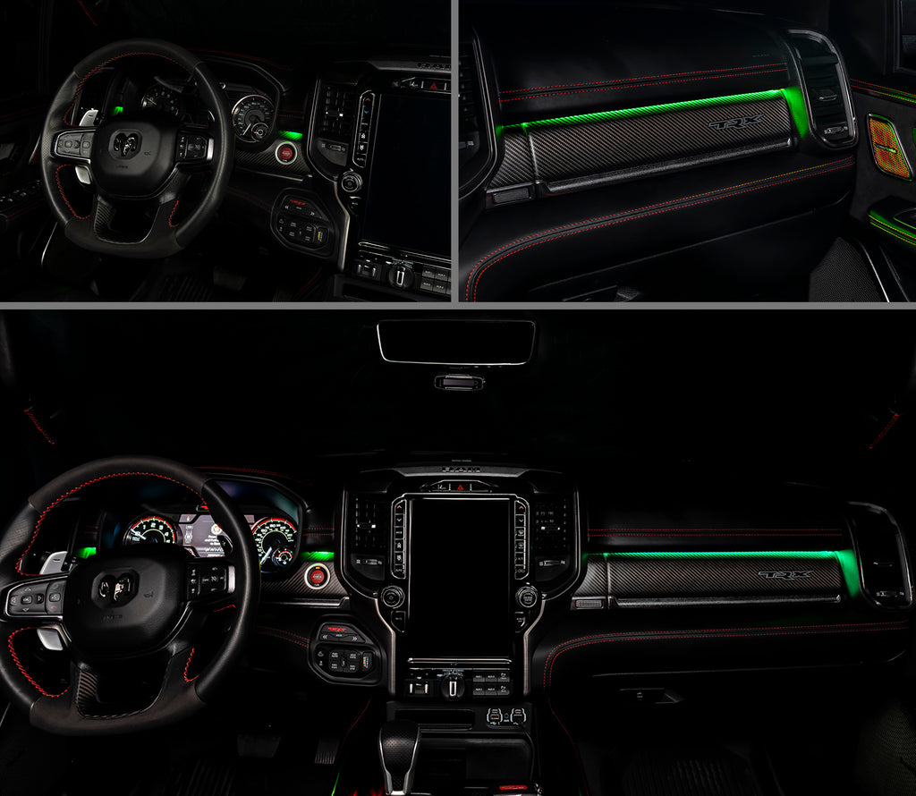 2019-2024 RAM Complete Interior Ambient Lighting ColorSHIFT RGB Conversion Kit by Oracle Lighting
