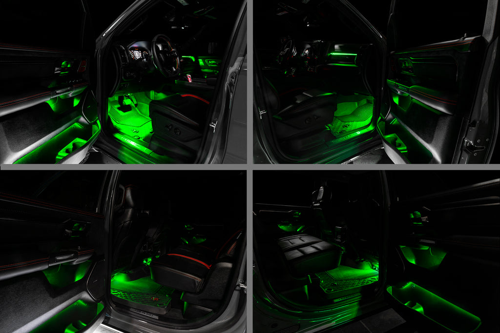2019-2024 RAM Complete Interior Ambient Lighting ColorSHIFT RGB Conversion Kit by Oracle Lighting