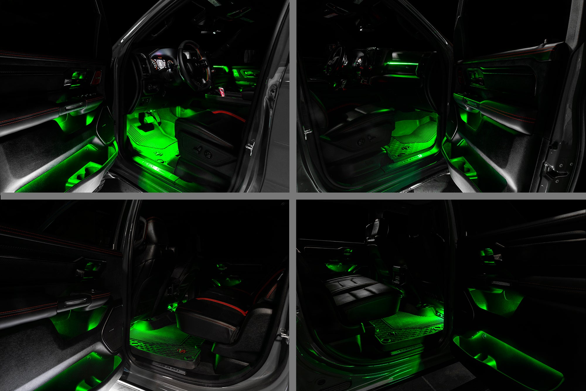 2019-2024 RAM Complete Interior Ambient Lighting ColorSHIFT RGB Conversion Kit by Oracle Lighting