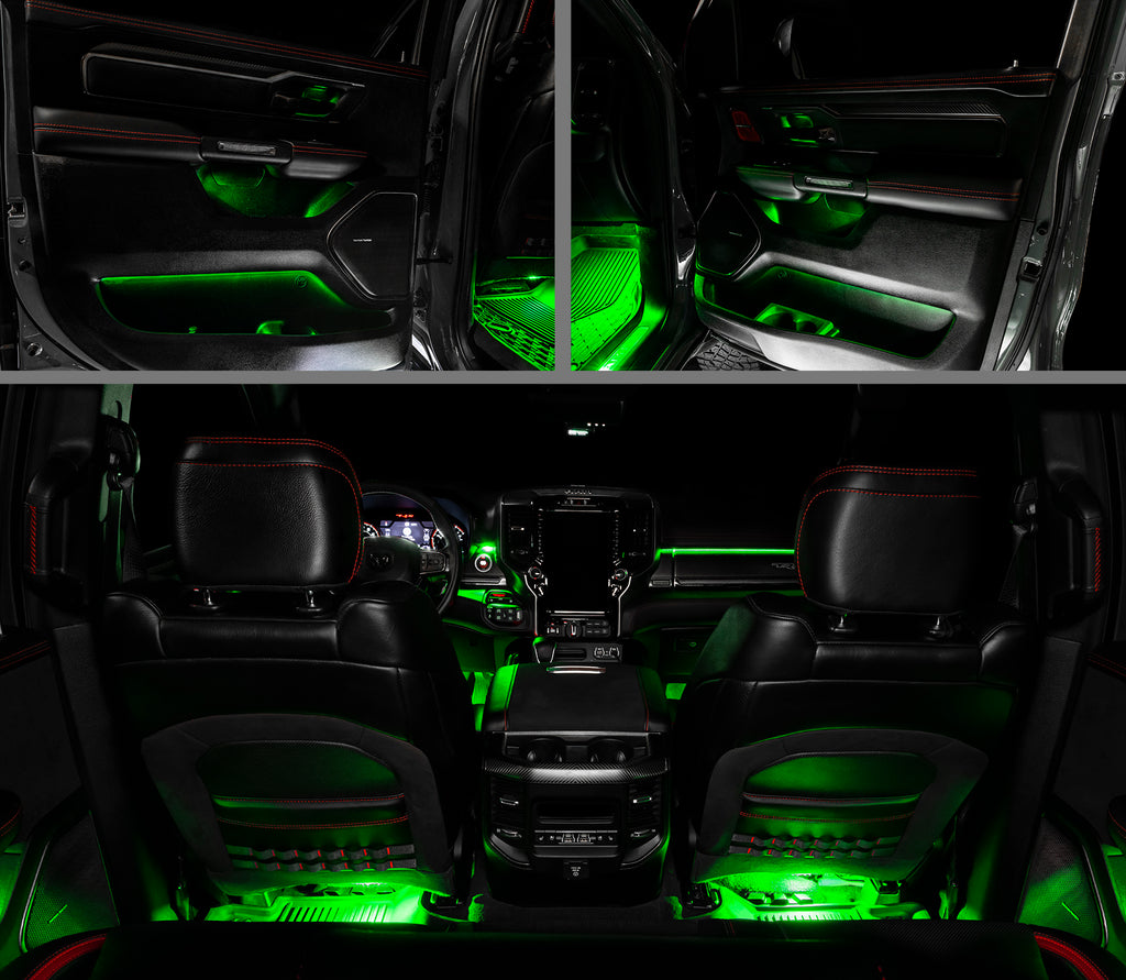 2019-2024 RAM Complete Interior Ambient Lighting ColorSHIFT RGB Conversion Kit by Oracle Lighting