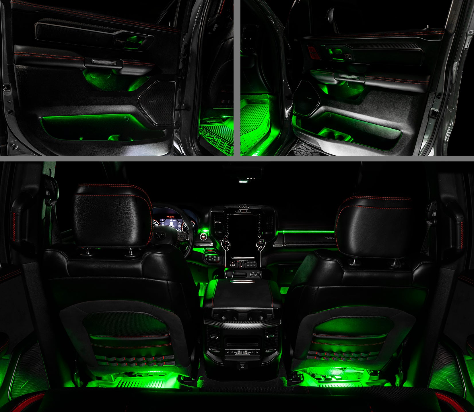 2019-2024 RAM Complete Interior Ambient Lighting ColorSHIFT RGB Conversion Kit by Oracle Lighting