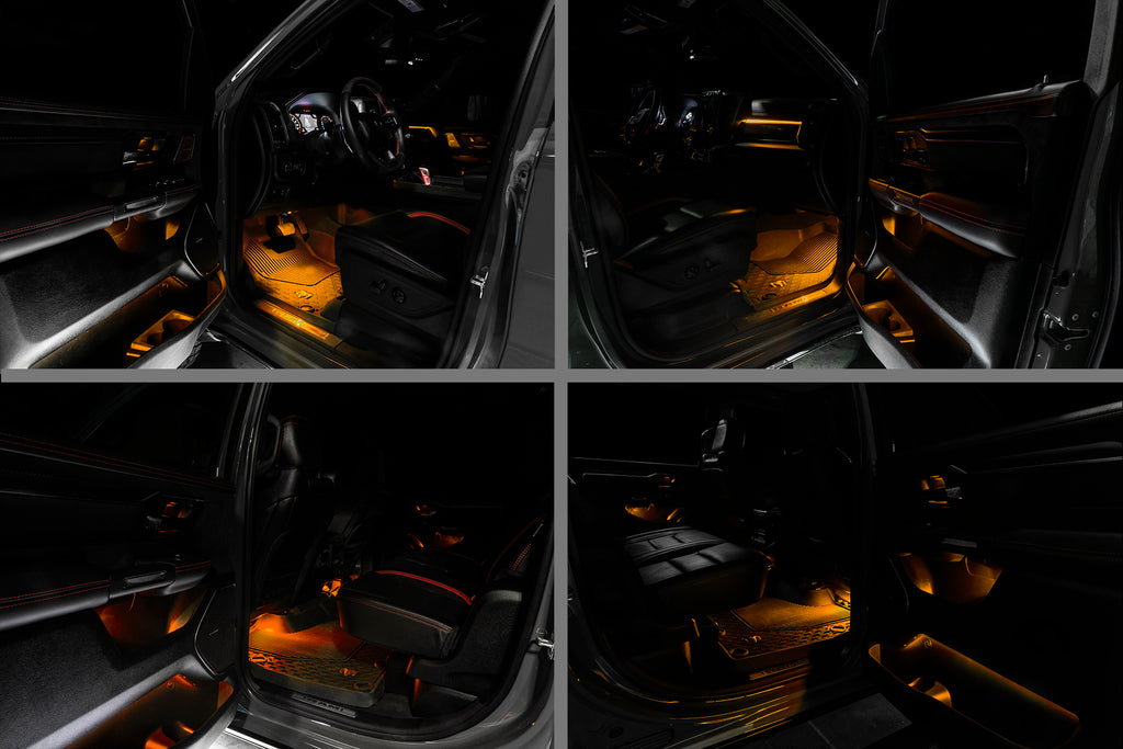 2019-2024 RAM Complete Interior Ambient Lighting ColorSHIFT RGB Conversion Kit by Oracle Lighting