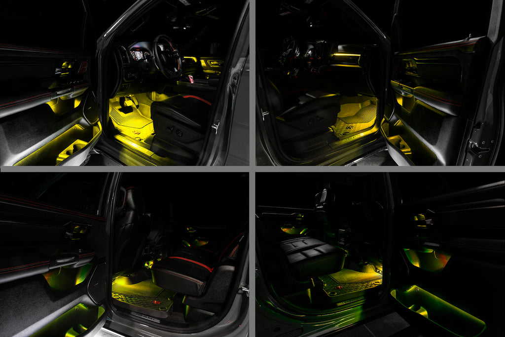 2019-2024 RAM Complete Interior Ambient Lighting ColorSHIFT RGB Conversion Kit by Oracle Lighting