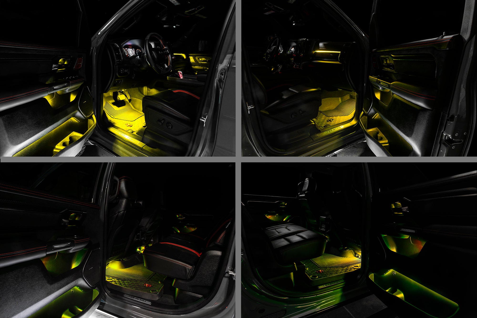 2019-2024 RAM Complete Interior Ambient Lighting ColorSHIFT RGB Conversion Kit by Oracle Lighting