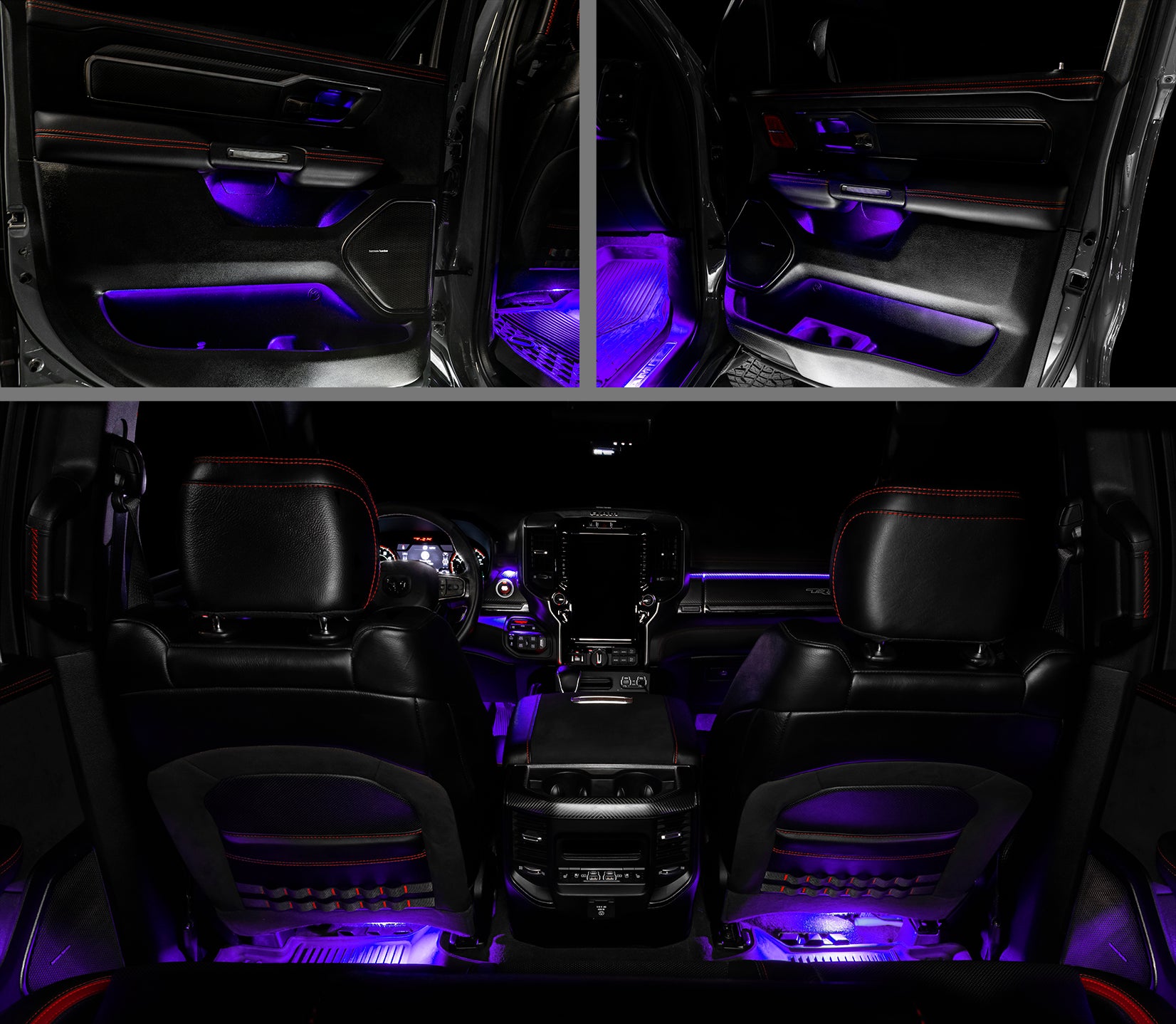 2019-2024 RAM Complete Interior Ambient Lighting ColorSHIFT RGB Conversion Kit by Oracle Lighting