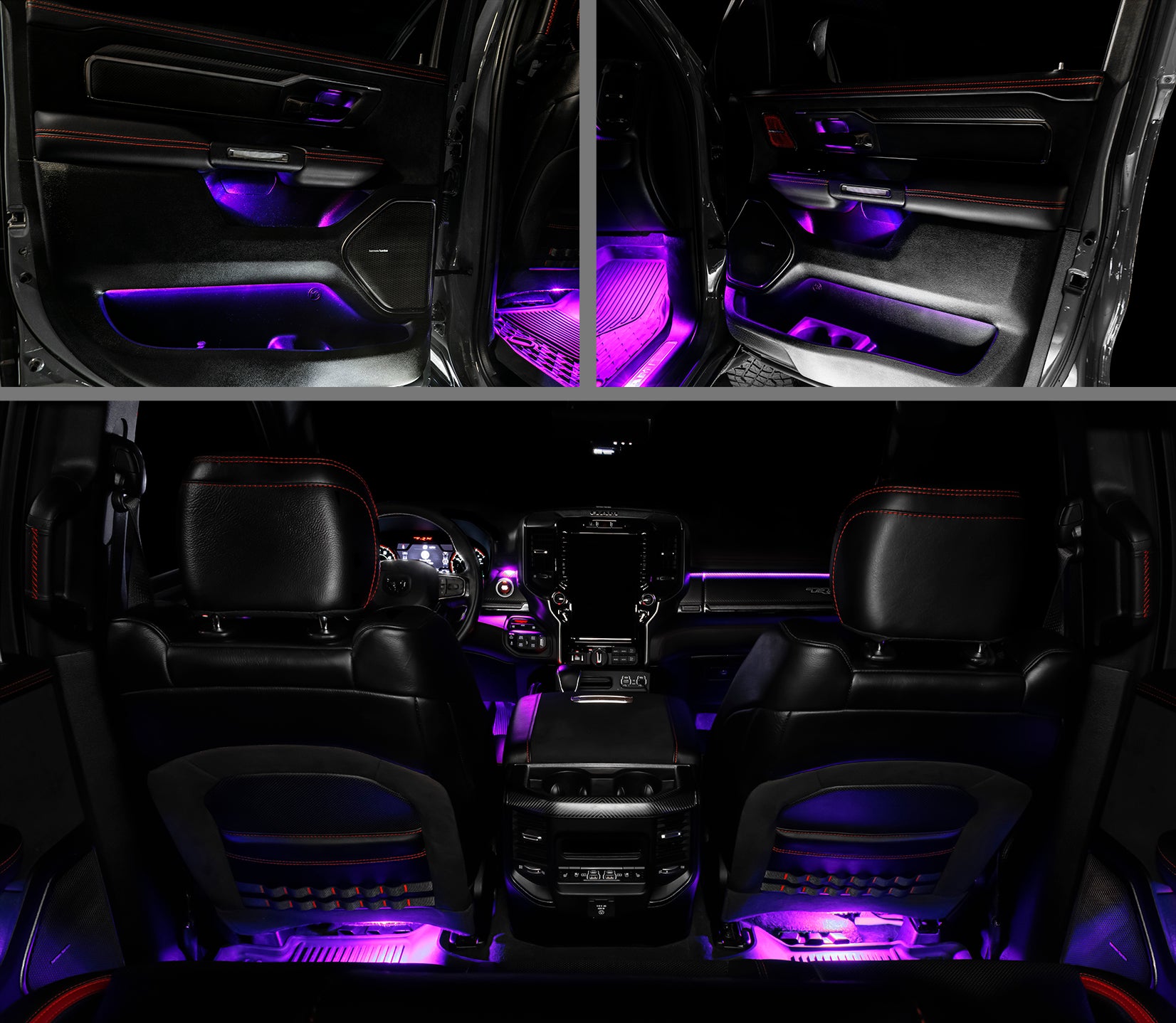 2019-2024 RAM Complete Interior Ambient Lighting ColorSHIFT RGB Conversion Kit by Oracle Lighting