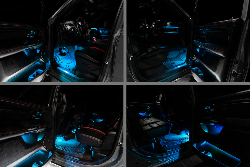 2019-2024 RAM Complete Interior Ambient Lighting ColorSHIFT RGB Conversion Kit by Oracle Lighting