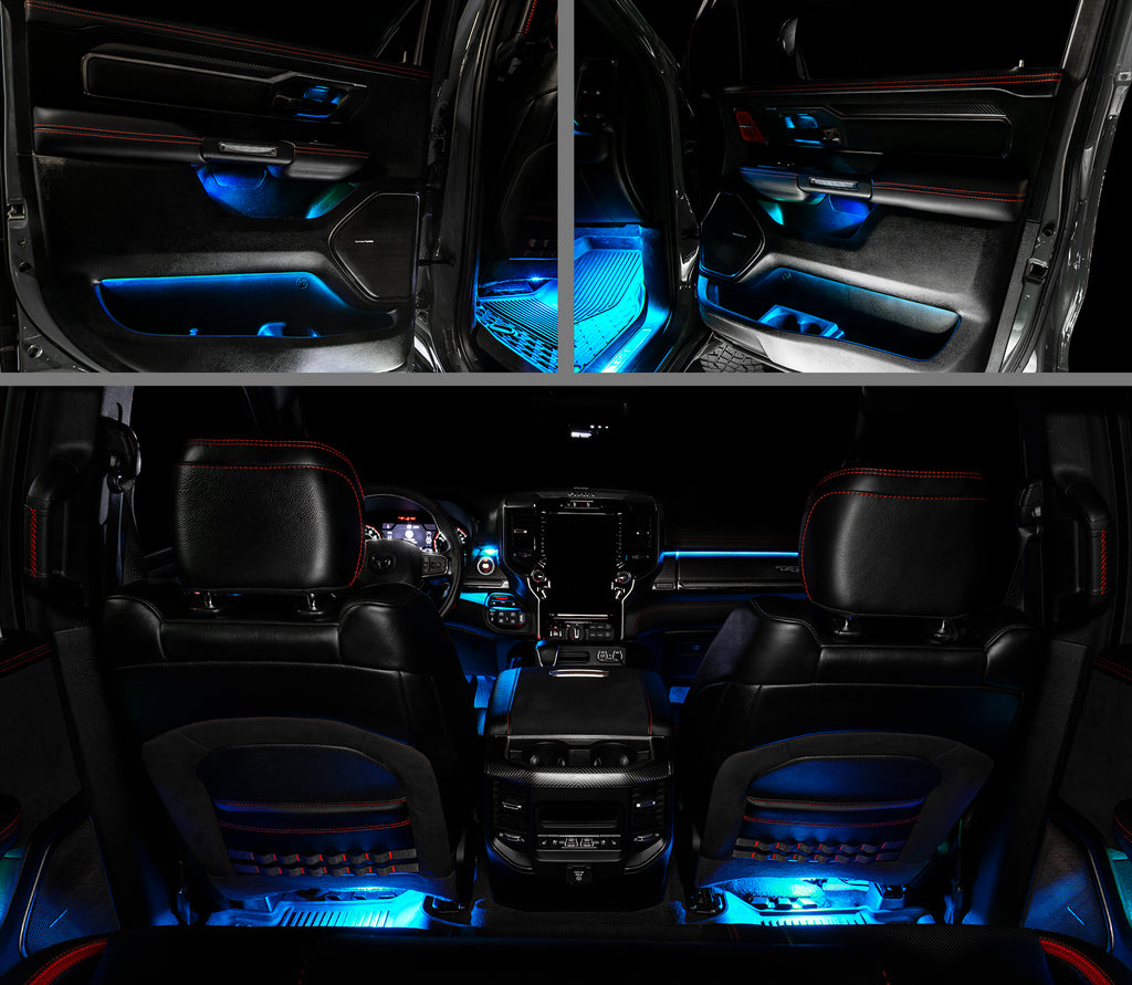 2019-2024 RAM Complete Interior Ambient Lighting ColorSHIFT RGB Conversion Kit by Oracle Lighting