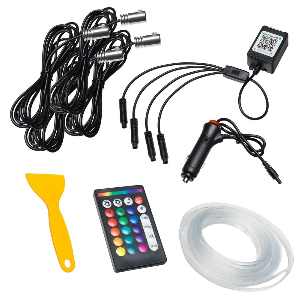 Jeep Wrangler JL/Gladiator JT ColorSHIFT Fiber Optic LED Interior Kit by Oracle Lighting