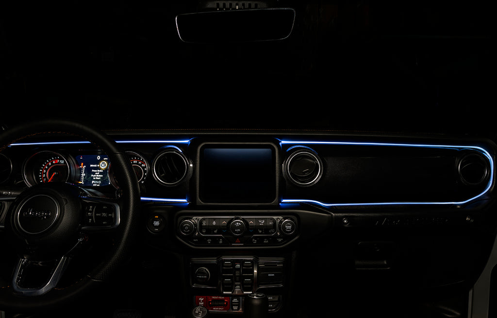 Jeep Wrangler JL/Gladiator JT ColorSHIFT Fiber Optic LED Interior Kit by Oracle Lighting