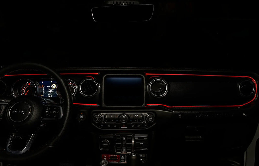 Jeep Wrangler JL/Gladiator JT ColorSHIFT Fiber Optic LED Interior Kit by Oracle Lighting