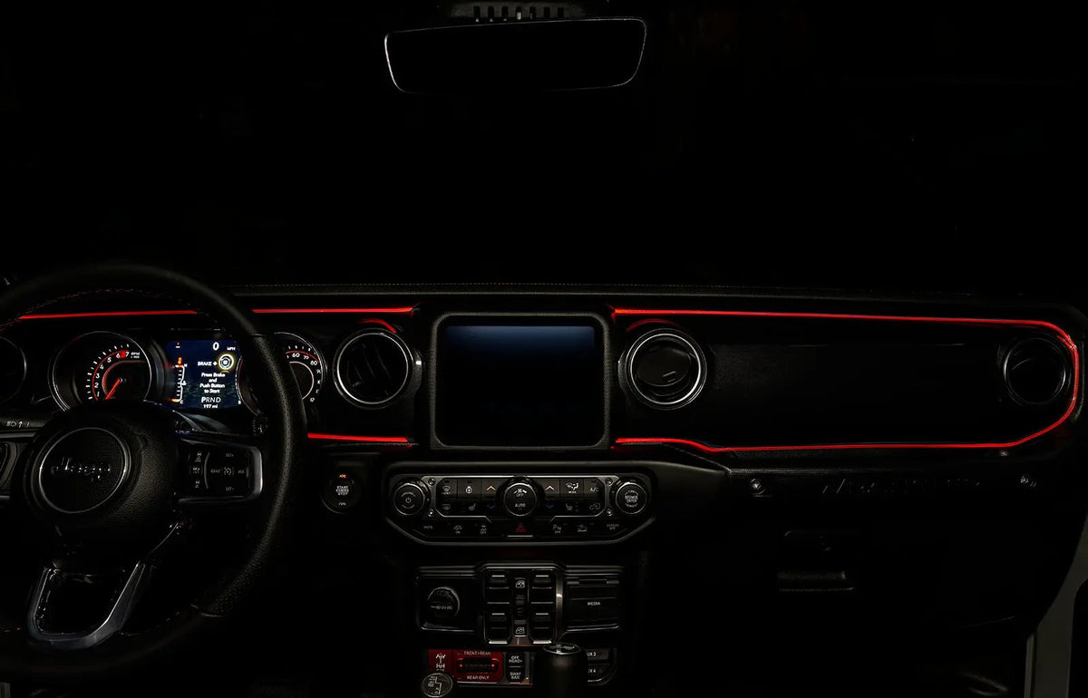 Jeep Wrangler JL/Gladiator JT ColorSHIFT Fiber Optic LED Interior Kit by Oracle Lighting
