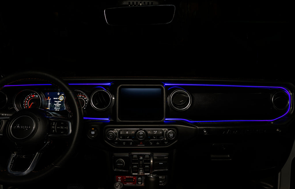 Jeep Wrangler JL/Gladiator JT ColorSHIFT Fiber Optic LED Interior Kit by Oracle Lighting