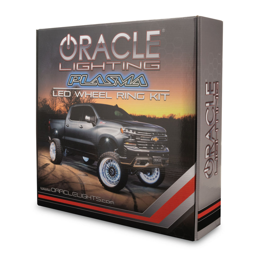 ORACLE Lighting LED Illuminated Wheel Rings - 16.5" PLASMA White by Oracle Lighting