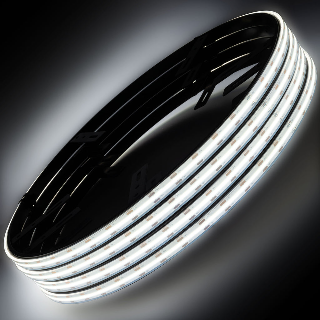 ORACLE Lighting LED Illuminated Wheel Rings - 16.5" PLASMA White by Oracle Lighting