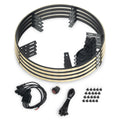 ORACLE Lighting LED Illuminated Wheel Rings - 16.5" PLASMA White by Oracle Lighting