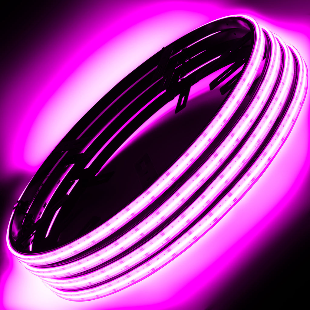 ORACLE Lighting LED Illuminated Wheel Rings - 16.5" PLASMA ColorSHIFT by Oracle Lighting