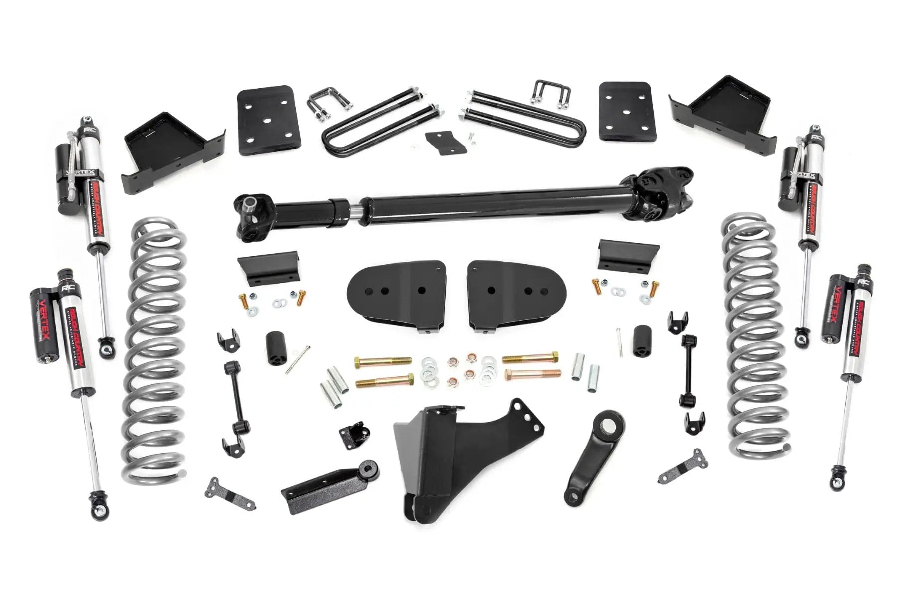 6 Inch Lift Kit | OVLDS | D/S | Vertex | Ford F-250/F-350 Super Duty (23-26) by Rough Country