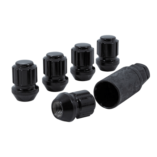 FACT LOCK 12-1.50 BLACK 5-PK - FORD/GM by Gorilla Automotive