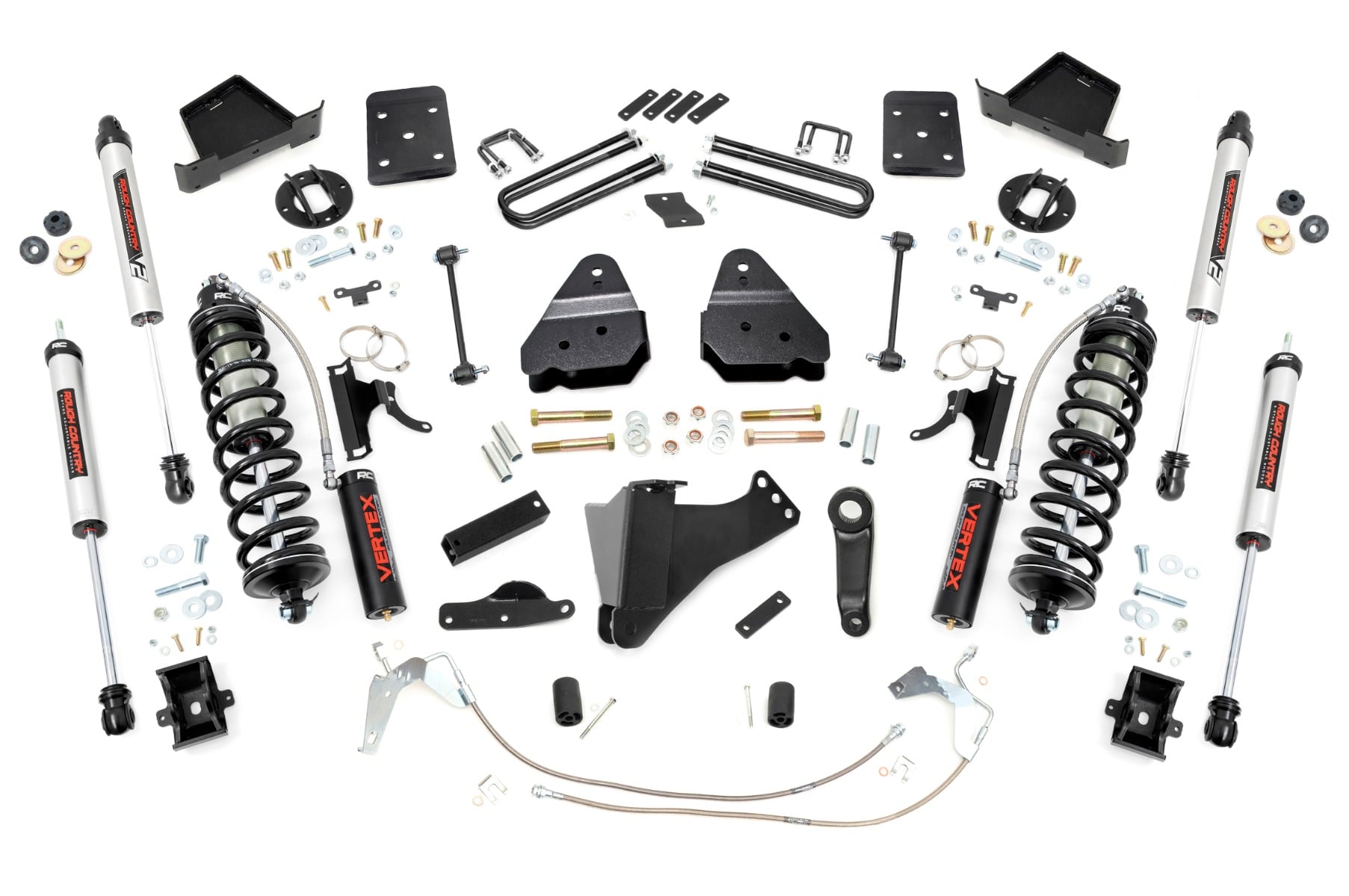 4.5 Inch Lift Kit | W/O Overloads | C/O V2 | Ford F-250/F-350 Super Duty (08-10) by Rough Country