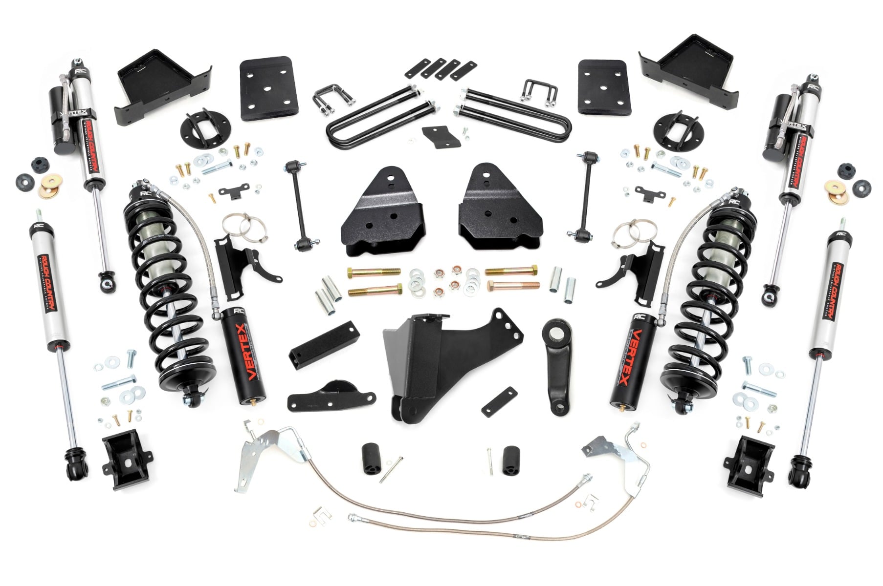 4.5 Inch Lift Kit | W/O Overloads | C/O Vertex | Ford F-250/F-350 Super Duty (08-10) by Rough Country
