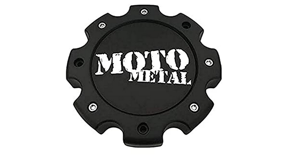 MTO FRONT DUALLY CAP M/BLACK MACHINED by Moto Metal