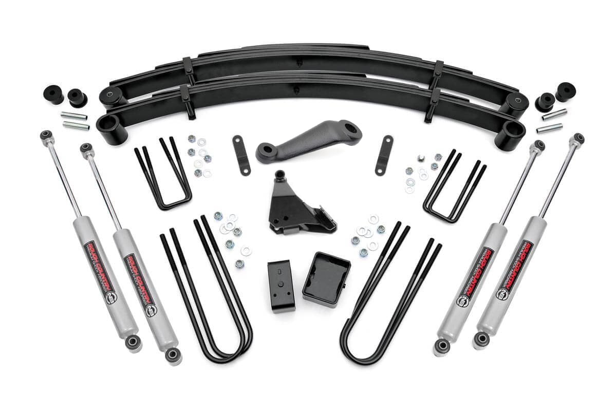 6 Inch Lift Kit | Rear Blocks | Ford F-250/F-350 Super Duty 4WD (1999-2004) by Rough Country