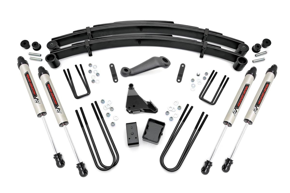 6 Inch Lift Kit | Rear Blocks | V2 | Ford F-250/F-350 Super Duty 4WD (99-04) by Rough Country