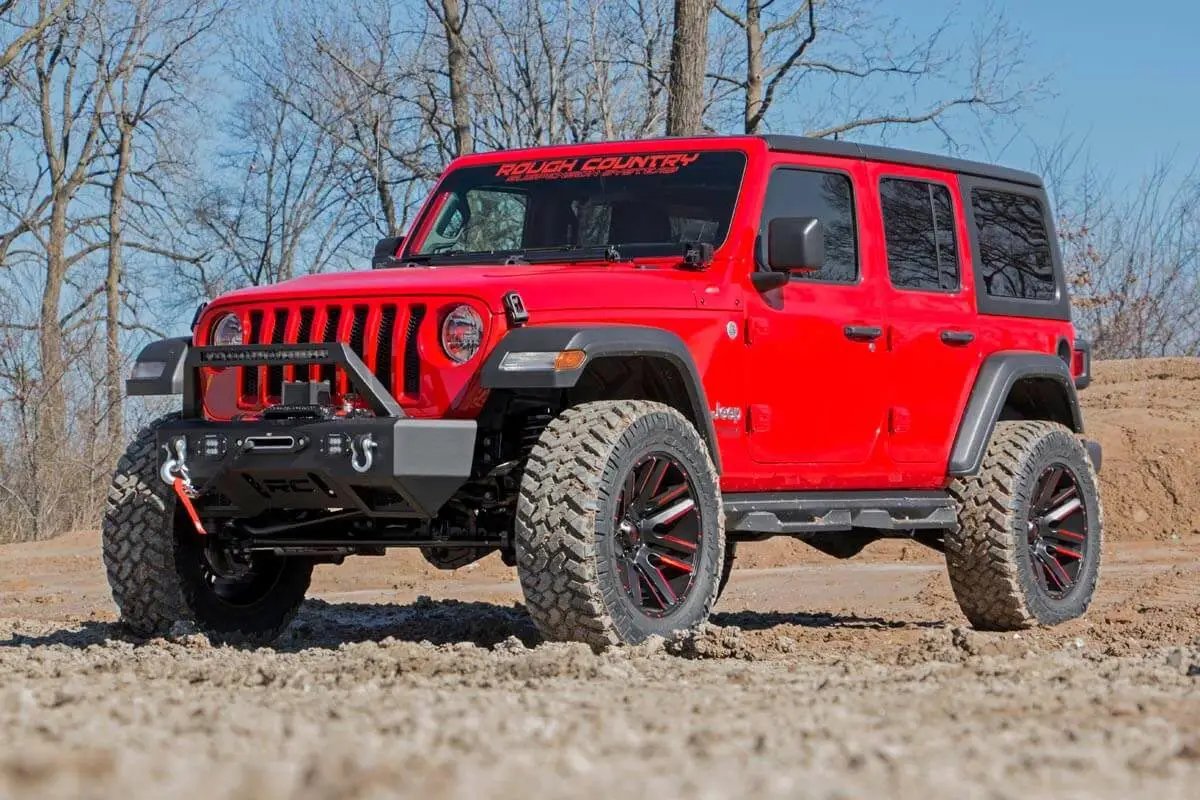 3.5 Inch Lift Kit | C/A Drop | 2-Door | Jeep Wrangler JL 4WD (2018-2023) by Rough Country