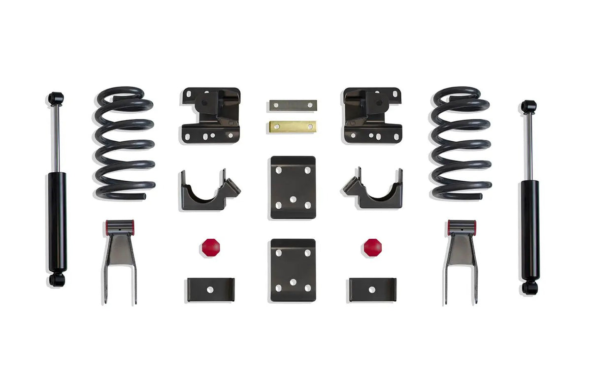 2"/4" LOWERING KIT (COIL, EXT/CREW CAB) by MaxTrac