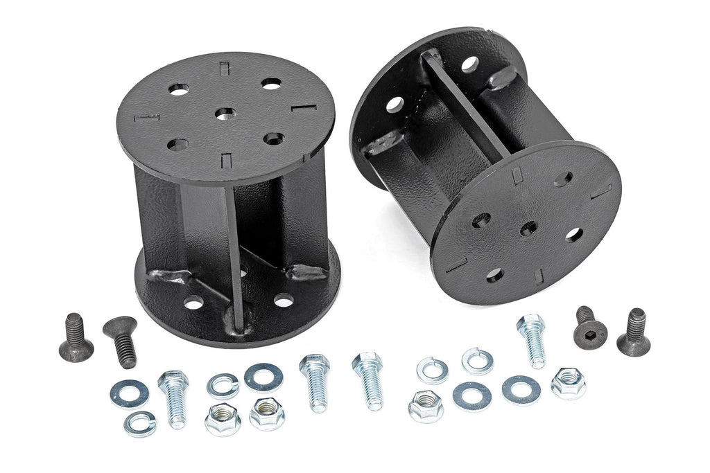 Air Spring Kit w/compressor | Wireless Controller | 7.5 Inch Lift Kit | Chevy/GMC 2500HD/3500HD (11-19) by Rough Country